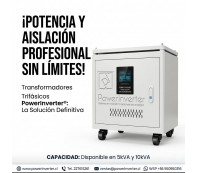 TRANSFORMADOR AISLACION 380/380VAC 10000VA LCD